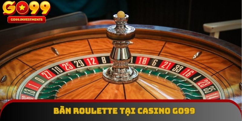 Bàn roulette tại casino GO99, nơi chiến lược gặp may mắn