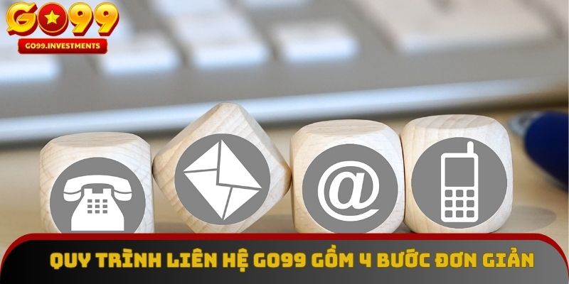 Quy trình liên hệ GO99 gồm 4 bước đơn giản, minh bạch